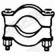 Cl exhaust system WALKER 86212 BG 0BV 133333 3277490862129