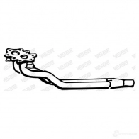 Выхлопная труба глушителя WALKER 3277490133441 ZHFTZ G 124391 13344