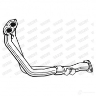 Выхлопная труба глушителя WALKER Renault Espace 2 (JS63) 1991 – 1996 V94F J1 3277490075888 07588