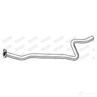 Выхлопная труба глушителя WALKER P4B NVYQ Citroen C3 1 (FC, PF1) Хэтчбек 09238 3277490092380