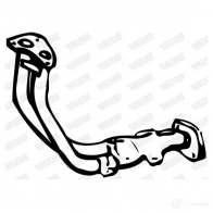 Выхлопная труба глушителя WALKER 124271 WNY NC 3277490131676 13167