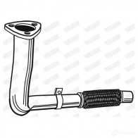 Выхлопная труба глушителя WALKER 3277490155634 Fiat Tempra 15563 DTHT 2