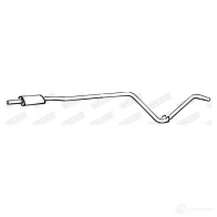 Передний глушитель WALKER H680 AQ 123165 3277490084620 08462