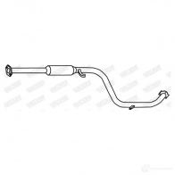 Передний глушитель WALKER C7JMR 1R 3277490198006 127477 19800 - Изображение 2
