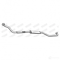 Передний глушитель WALKER 125327 3277490154354 15435 M2 SG4