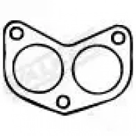 Прокладка трубы глушителя WALKER 3277490811813 81181 Q7FC RXR 132043