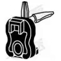Кронштейн крепления глушителя WALKER 9 5YCQ4 3277490807359 80735 Renault
