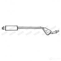 Резонатор WALKER 125930 16861 V KS1CRV 3277490168610
