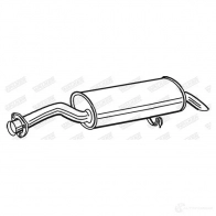 Резонатор WALKER 3277490213808 Hyundai Accent (X3) 1 Седан 1.5 i 16V 99 л.с. 1995 – 2000 A MHHY 21380