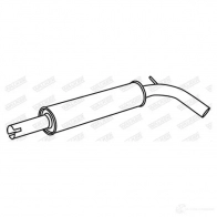 Резонатор WALKER 1UZX JTO 71339 131132 3277490713391 - Изображение 2