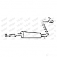 Резонатор WALKER 3277490707017 BP IUN 70701 131058 - Изображение 2