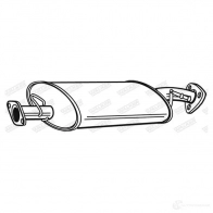Резонатор WALKER 129482 22658 6M DR8C7 3277490226587 - Изображение 2