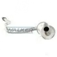 Резонатор WALKER 0C QQUH 21887 3277490218872 Ford Fiesta 4 (DX, JA, JB) Хэтчбек 1.8 D 60 л.с. 1995 – 2000