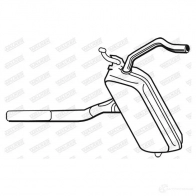Резонатор WALKER 21566 Y9JIC2 X 128671 3277490215666 - Изображение 2