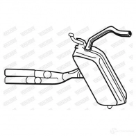 Резонатор WALKER ZA 3UW 3277490215659 21565 128670 - Изображение 2