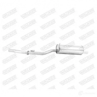 Резонатор WALKER 3277490220271 Ford Escort 7 (FA, GAL, ABL) Хэтчбек 2.0 DOHC RS 2000 4x4 150 л.с. 1995 – 1998 28V FHD 22027