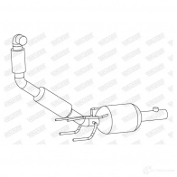 Сажевый фильтр WALKER 73386 1439050934 X HXKLNS