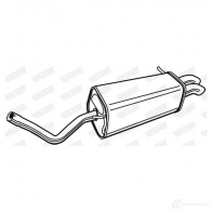 Задний глушитель WALKER B 02CU 23357 130092 3277490233578 - Изображение 2