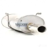 Задний глушитель WALKER 3277490216045 21604 K BWJHNZ Peugeot 406 1 (8C) Купе 2.0 16V 132 л.с. 1997 – 2004