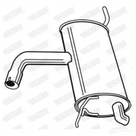 Задний глушитель WALKER 129797 G X9II9G 3277490230058 23005 - Изображение 2