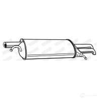 Задний глушитель WALKER A RV90 128985 3277490220790 22079 - Изображение 2