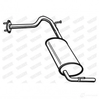 Задний глушитель WALKER 21141 PR2I Y 3277490211415 128369 - Изображение 2