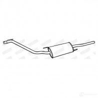 Задний глушитель WALKER 3277490189295 127032 18929 Y7H D6U