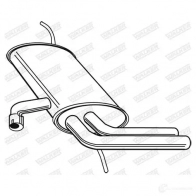 Задний глушитель WALKER 23259 3277490232595 130019 8BEE P - Изображение 2