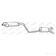 Задний глушитель WALKER 2 J36PQA 3277490210876 128325 21087 - Изображение 2