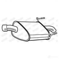 Задний глушитель WALKER 129826 1FU3 HYD 3277490230362 23036 - Изображение 2