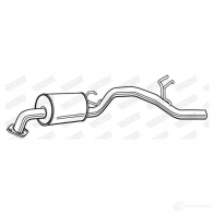 Задний глушитель WALKER 1P QK8FQ 22866 3277490228666 129664 - Изображение 2