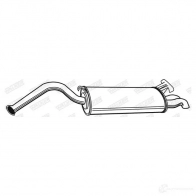 Задний глушитель WALKER 21209 JL QLV 128406 3277490212092 - Изображение 2