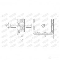 Резинка глушителя WALKER ZX BITAE 3277490813442 81344 132153