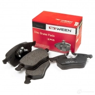 Тормозные колодки дисковые WEEN 1511122 6PFGH 21 911 Volkswagen Bora (A4, 1J6) 4 Универсал 2.8 VR6 204 л.с. 2000 – 2000