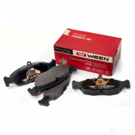 Тормозные колодки дисковые WEEN Opel Astra (F) 1 Седан 1.4 (F19. M19) 82 л.с. 1992 – 1998 205 47 21353 1511108
