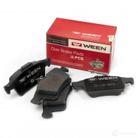 Тормозные колодки дисковые WEEN 1511130 24136 2 3482 Ford Focus 2 Хэтчбек 2.0 145 л.с. 2004 – 2012