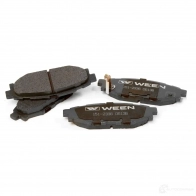 Тормозные колодки дисковые WEEN N1 CW1R 3254316 1512336 8718401007840 - Изображение 2