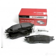 Тормозные колодки дисковые WEEN 8718401008311 Nissan Wingroad AD (Y11) 2 Универсал 1.8 126 л.с. 1999 – 2004 WE8 2S0 1512607
