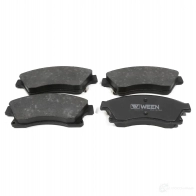 Тормозные колодки дисковые WEEN K2OR 4OQ 3254664 1512734 8718401018631 - Изображение 2