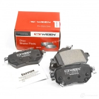 Тормозные колодки дисковые WEEN T6QC A16 1510055 1425048120