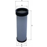 Воздушный фильтр WIX FILTERS 8LNLZX 2529640 DBGWNI J 46640