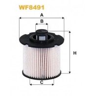 Топливный фильтр WIX FILTERS WF8491 7R95J3 6 Ford B-Max 1 (CB2, B232) 2012 – 2017 Y0YDU