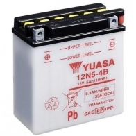 Аккумулятор 5.3 ач прямая 39 а 12 в 120x60x130 YUASA U0 RRU 1424867700 5050694004933 12N54B
