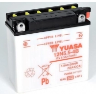 Аккумулятор 5.8 ач прямая 55 а 12 в 137x61x131 YUASA 5050694004957 12N554B DV92 JP 1424867701