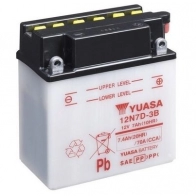Аккумулятор 7.4 ач обратная 70 а 12 в 135x75x150 YUASA 12N7D3B 1424867703 5050694004971 ZR7 M9