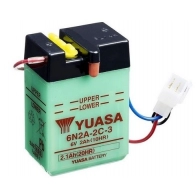 Аккумулятор 2.1 ач а 6 в 70x47x106 YUASA 6N2A2C3 K8E BMN3 1424867712 5050694005145