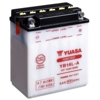 Аккумулятор 14.7 ач обратная 190 а 12 в yumicron 134x89x166 YUASA 5050694007521 YB14LA YBWR8 HE 1424867732