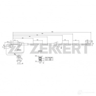 Датчик АБС ZEKKERT D4X03V 5 Volvo XC90 1 (275) Кроссовер 2.5 T AWD 209 л.с. 2012 – 2014 SE-6147