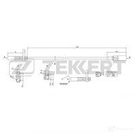 Датчик АБС ZEKKERT SE-6144 XG10 MY Mercedes Sprinter (907, 910) 3 Кабина с шасси (4T) 2.1 414 CDI (9043. 9045. 9043. 9045) 143 л.с. 2018 – 2024