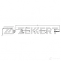 Датчик АБС ZEKKERT SE-6022 Mercedes Sprinter (904) 1 Кабина с шасси 2.1 408 CDI 82 л.с. 2000 – 2006 73 IG07